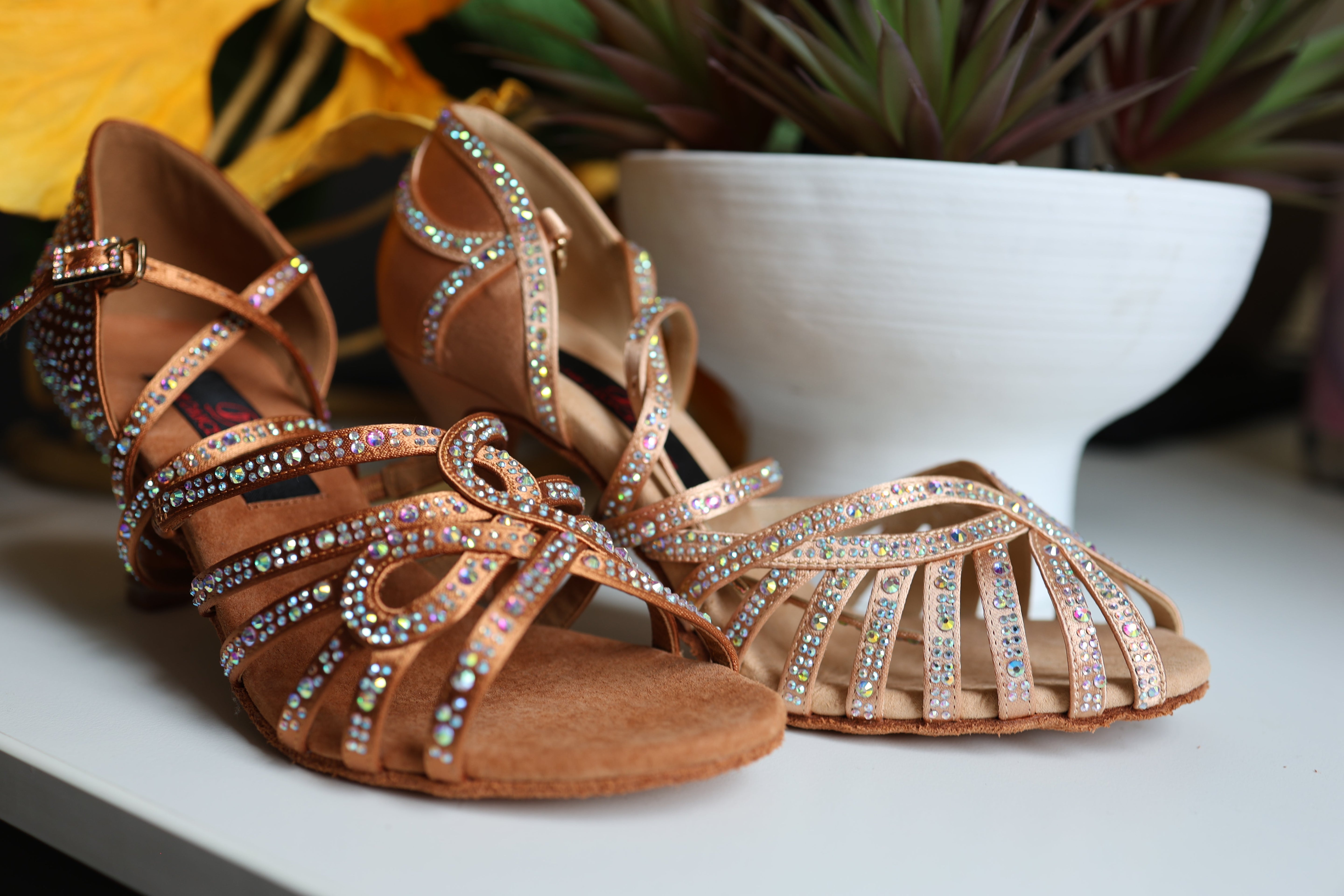 Women's Crystal Collection Dance Shoes