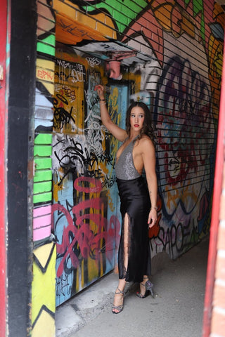 Jeannie - Women's Latin / Salsa / Tango / Bachata Shoes on - iLoveDanceShoes