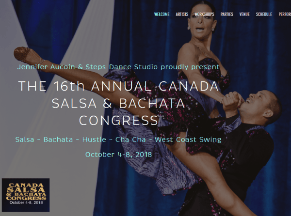 Caliente!: Canada Salsa Bachata Conference 2018!