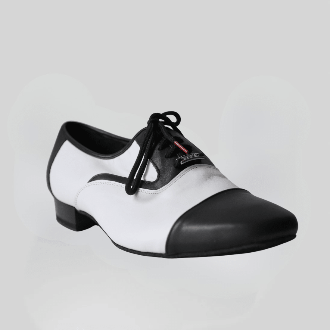 Adorno Black & White - Men's Ballroom / Salsa / Tango Shoes - iLoveDanceShoes
