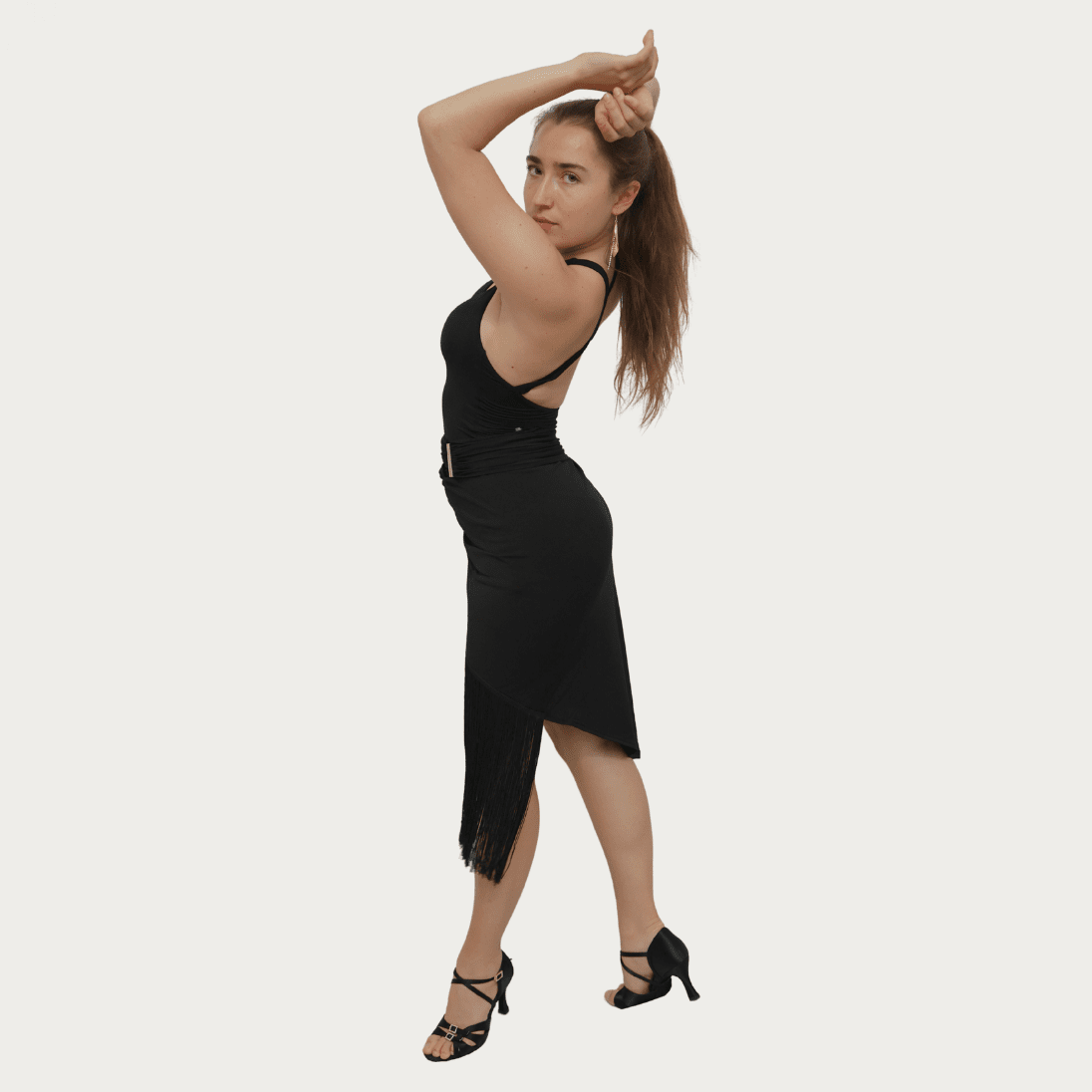 Cassandra - Fringe Latin Skirt - iLoveDanceShoes