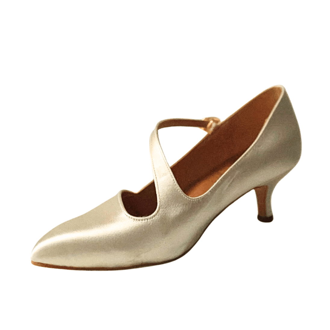 Eurydice White - Women's Ballroom Shoes - iLoveDanceShoes