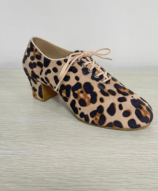 Leopard - Women's Practice & Training Dance Shoes - iLoveDanceShoes