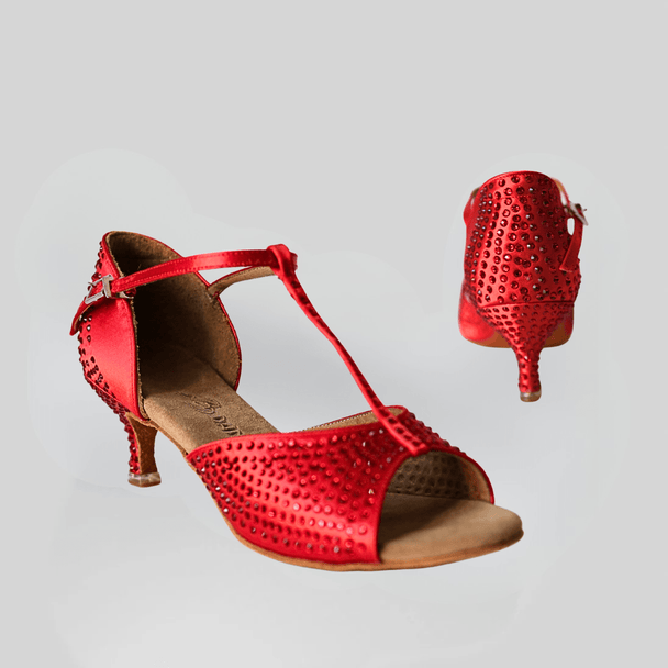 Pallas Diamond - Women's Latin / Salsa / Bachata Shoes - iLoveDanceShoes