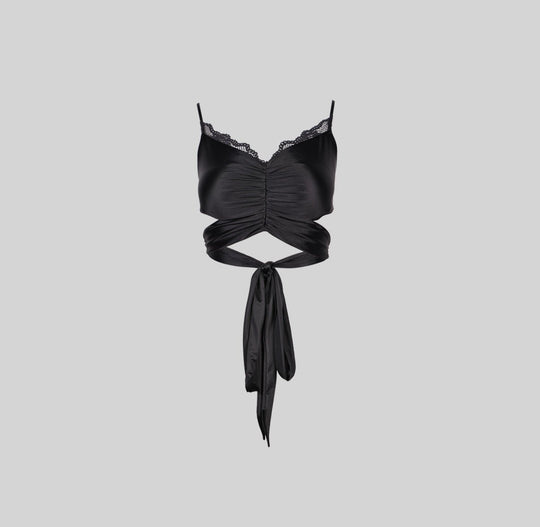 Sofia – Small Black Latin Top - iLoveDanceShoes