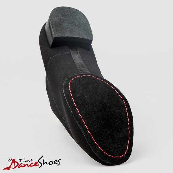 Adam Patent Standard Men's Dance Shoes in Black Patent Leather with Suede Sole and Cushioning for Ballroom, Salsa and More