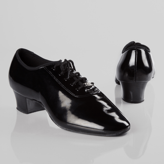 Colona Classic Men's Latin Dance Shoes with Cuban Heel, Leather Sole and Cushioning for Salsa, Tango, Bachata and Latin Dance