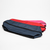 Portable Breathable Dance Shoe Bag with Zipper, Holds 2 Pairs, Front Pocket for Accessories, Red Pink or Blue Options