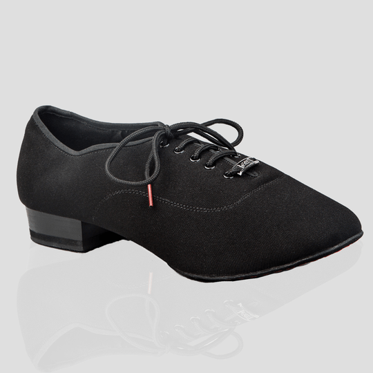 Thornton Men's Dance Shoes in Breathable Canvas with Suede Sole, 1 Inch Heel and Cushioning for Comfort in All Dance Styles