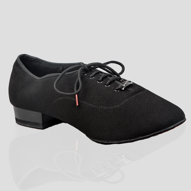 Thornton Men's Dance Shoes in Breathable Canvas with Suede Sole, 1 Inch Heel and Cushioning for Comfort in All Dance Styles