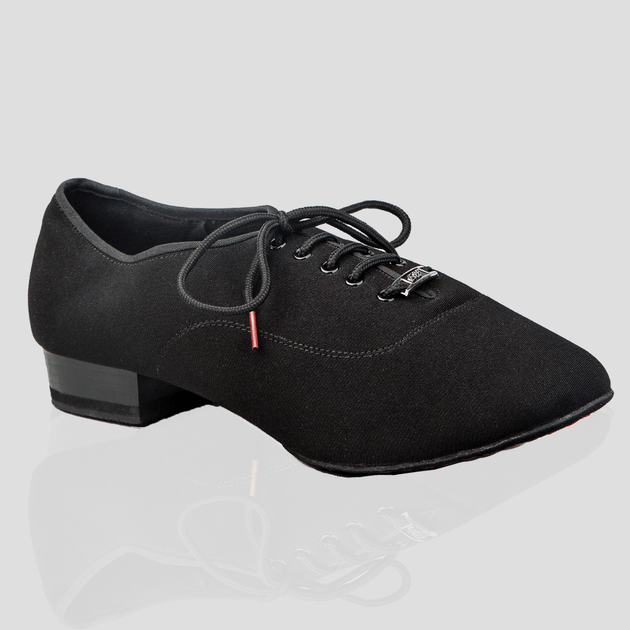 Thornton Men's Dance Shoes in Breathable Canvas with Suede Sole, 1 Inch Heel and Cushioning for Comfort in All Dance Styles